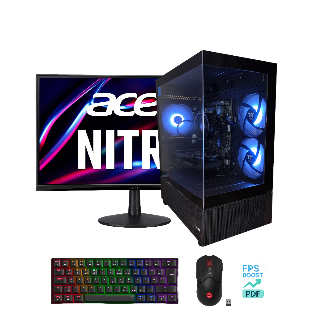 Pro Gaming PC Set